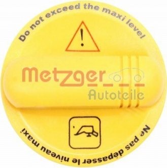 Кришка маслозаливної горловини двигуна METZGER 2141004 (фото 1)