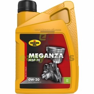 Олива моторна Meganza MSP FE 0W-20 1л KROON OIL 36786