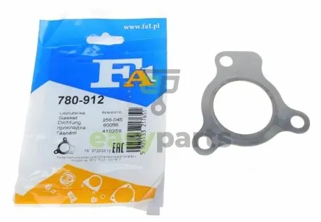 FISCHER MAZDA прокладка глушника 323 -98, 626 -92 MX3 91- Fischer Automotive One (FA1) 780-912