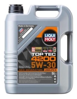 Олива моторна Top Tec 4200 5W-30 5л LIQUI MOLY 8973