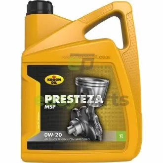 Олива моторна Presteza MSP 0W-20 5л KROON OIL 36497