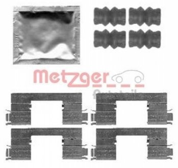 Монтажний к-кт гальмівних колодок METZGER 109-1798 (фото 1)