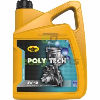 Олива моторна POLY TECH 5W-40 5л KROON OIL 36140