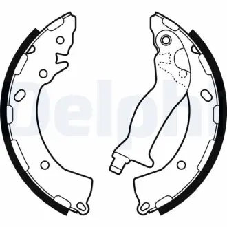 Гальмiвнi колодки барабаннi Delphi LS2087