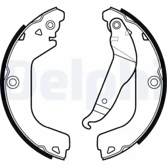 Гальмiвнi колодки барабаннi Delphi LS2123
