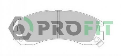 Колодки гальмівні дискові PROFIT 5000-0765