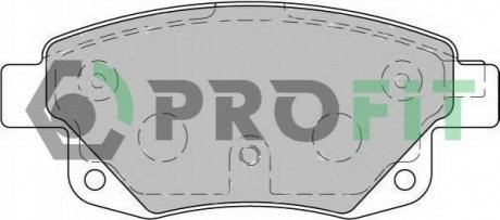 Колодки тормозные дисковые PROFIT 5000-1930