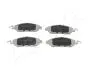 Колодки гальмівні передні Nissan Murano III, Pathfinder IV 2.5H/3.5 09.12- ASHIKA 50-05-513 (фото 1)