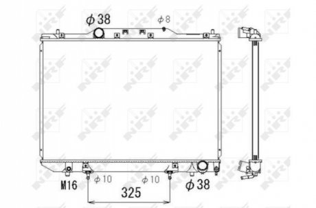 Радиатор охлаждения NRF 53319