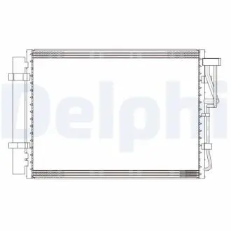 Конденсер кондиціонера Delphi CF20303