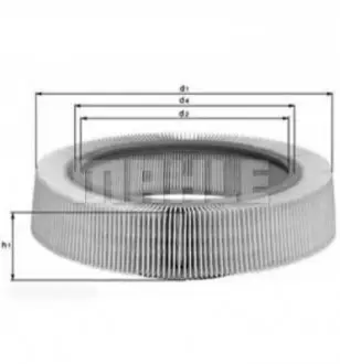 Фільтр повітряний MAHLE / KNECHT LX235