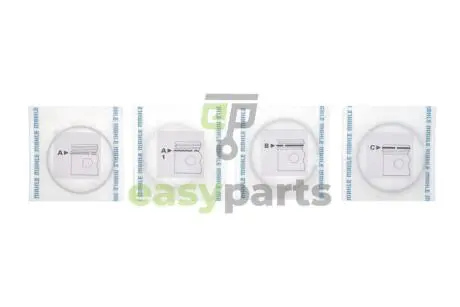 Кільця поршневі Peugeot 306/406/Citroen Jumper/Fiat Ducato 2.0 94-02 (86.60mm/+0.60) (1.5-1.75-3) MAHLE / KNECHT 039 91 N2