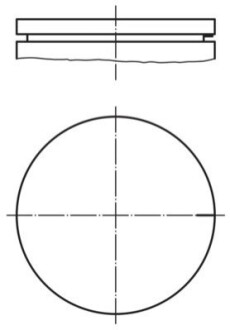 Поршень MAHLE / KNECHT 021 03 00