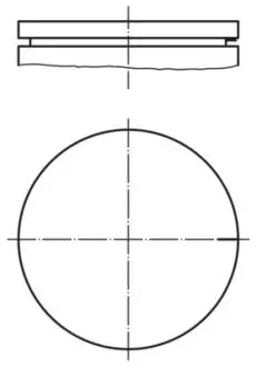 Поршень MAHLE / KNECHT 021 03 00