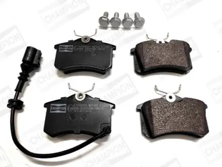Колодки тормозные дисковые задние AUDI A2 (8Z0) 00-05|SEAT TOLEDO III (5P2) 04-0 CHAMPION 573682CH