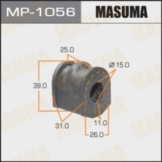Втулка стабілізатора /rear/ TERRANO/ R50 [уп.2] MASUMA MP1056 (фото 1)