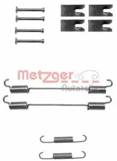 Монтажний к-кт гальмівних колодок METZGER 105-0862