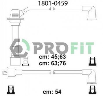 Комплект кабелів високовольтних PROFIT 1801-0459 (фото 1)