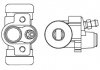 Гальмівний циліндр SUZUKI IGNIS 1.3 BOSCH F026002384 (фото 5)