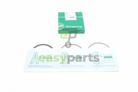 Кільця поршневі VW Caddy III/ Golf/Passat 1.6 04- ALZ/BGU/AHL/BFQ (81.00mm/STD) (1-1.2-2) (OE VAG) BORSEHUNG B19035