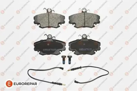 Гальмівні колодки перед. PEUGEOT 309 RENAULT Clio, Megane,Logan [-] Eurorepar 1617250880