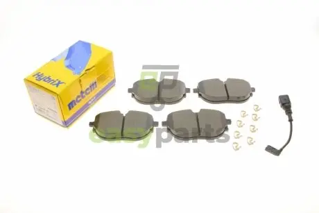 Колодки гальмівні (передні) VW T7 1.4 e-Hybrid/1.5/2.0 TSi 21- Metelli 22-1321-0