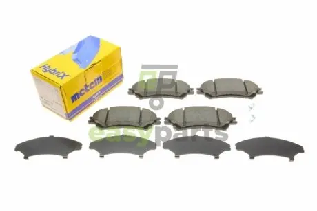 Колодки гальмівні (передні) Suzuki SX4 S-Cross 13-/Vitara 15- Metelli 22-0996-0