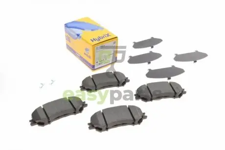 Колодки гальмівні (передні) Nissan Qashqai II 13-/X-Trail 19-/Renault Kadjar 15- Metelli 22-1010-0
