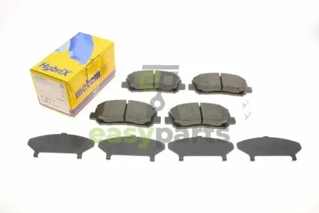 Колодки гальмівні (передні) Jeep Cherokee 2.0-2.2 CRD/3.2 13- Metelli 22-0969-1