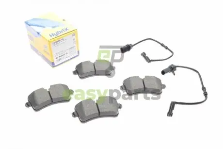 Колодки гальмівні (задні) Audi A8 09-(з датчиками) Metelli 22-0955-1K