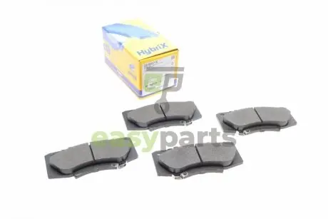 Колодки гальмівні (передні) Toyota Hilux 2.5-4.0 d-4d 04- Metelli 22-0937-0
