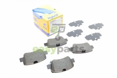 Колодки гальмівні (задні) Toyota Avensis 08-18 Metelli 22-0881-0