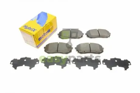 Колодки гальмівні (передні) Hyundai i30/Kona/Kia Pro Ceed/Soul 14- Metelli 22-0783-1