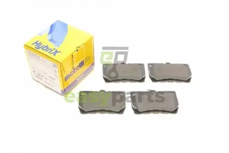 Колодки гальмівні (задні) Lexus GS/IS II/IS C 05- Metelli 22-0761-0