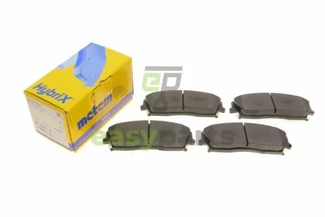 Колодки гальмівні (передні) Chrysler 300 04- Metelli 22-0716-0