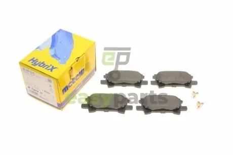 Колодки гальмівні (задні) Lexus RX 03-08 Metelli 22-0619-0
