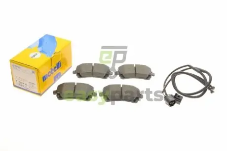 Колодки гальмівні (задні) VW Phaeton 02-16 (з датчиком) Metelli 22-0554-1