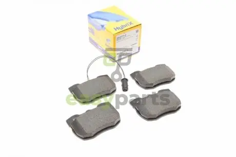 Колодки гальмівні (передні) Land Rover Discovery/Range Rover 88-98 (+ датчик) Metelli 22-0177-0