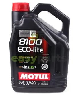Олива 0W20 ECO-lite SAE 8100 (5L) GM dexos1 (104983)/(101526/108536) MOTUL 841151