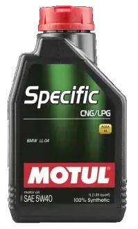 Масло моторное синтетическое "Specific CNG/LPG 5W-40", 1л MOTUL 101717