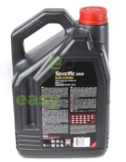 Олива 0W30 Specific 2312 (5L) (PSA B71 2312) MOTUL 867551