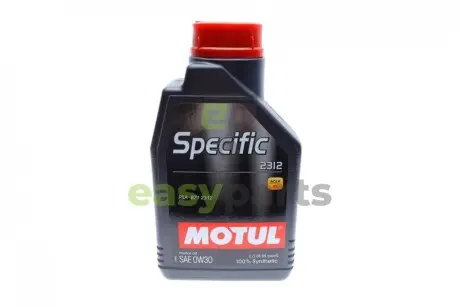 Олива 0W30 Specific 2312 (1л) (PSA B71 2312) MOTUL 867511