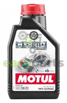 Олива 0W20 NGEN Hybrid (1L) (111898) API SP/ ILSAC GF-6b/ILSAC GF-6a MOTUL 333101