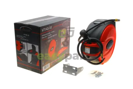 Шланг пневматичний на котушці 1/4" O10 мм L 15 м VIGOR V7143-10