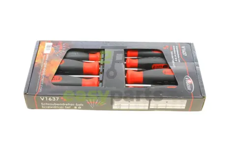 Набір викруток SL, PH 7 од. VIGOR V1637