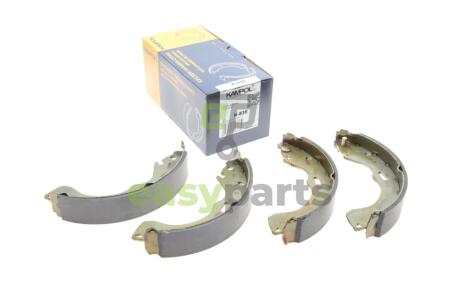 Колодки ручника Mazda 626/Premacy 1.8 97- (228.6x40) KAMPOL K-835