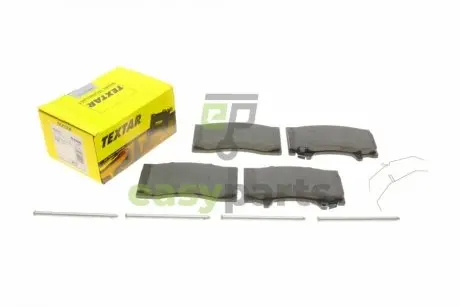 Фото колодки гальмівні (передні) Nissan Patrol 10- TEXTAR 2524001 Колодки гальмівні (передні) Nissan Patrol 10- TEXTAR 2524001