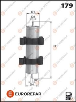 8421230090 Ф?ЛЬТР ПАЛИВНИЙ ДИЗЕЛЬНИЙ Eurorepar E148143