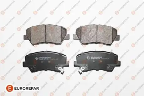 KIA колодки гальмівні передні Ceed 13-, Carens 1,7CRDi 13- Eurorepar 1675991380