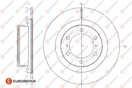 E:1 FR BR DISC Eurorepar 1667863580 (фото 1)